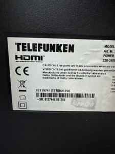 Б/в Телевізор Telefunken d32f289m4cwii 01-201122667