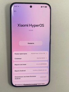 Б/в Мобільний телефон Xiaomi redmi note 15 pro+ 5g 8/256gb 01-201137961