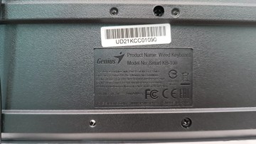 Б/в Клавіатура Genius smart kb-100 01-201160857