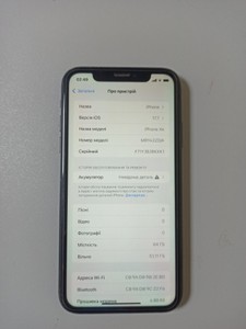 Б/в Мобільний телефон Apple iphone xr 64gb 01-201166994