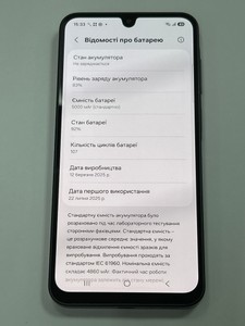 Б/в Мобільний телефон Samsung galaxy a26 5g 8/256gb 01-201167417