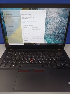Б/в Ноутбук Lenovo 13/ryzen 5 3500u ddr4/16gb ddr4/hdd *відсутній/ssd 256 gb/*інтегрована 01-201178490