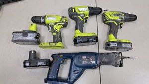 Б/в Набір інструментів Ryobi r18dd3 + crp-1801/d 01-200794559