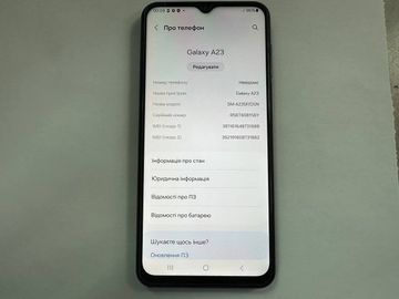 Б/в Мобільний телефон Samsung galaxy a23 4/64gb 01-200828586
