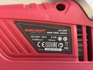 Б/у Электролобзик Worcraft js08-100a 01-200830002