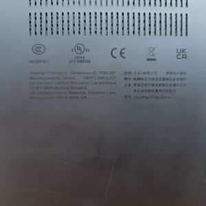 Б/в Ноутбук Lenovo 14/core i7-1365u ddr5/16gb ddr5/hdd *відсутній/ssd 1000 gb/*інтегрована 01-200742835