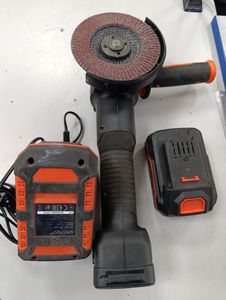 Б/в Кутова шліфмашина Dnipro-M dga-201bc ultra 2акб 4ah зп 01-200839315