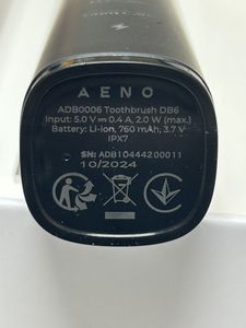 Б/у Электрическая зубная щетка Aeno db6 01-200859337