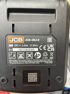 Б/у Шуруповерт Jcb jcb-18cd-2xb-e 01-200860779