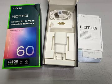 Б/в Мобільний телефон Infinix hot 60i 4/128gb 01-200908248