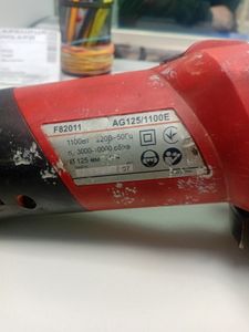 Б/у Угловая шлифмашина Gtm ag125/1100e 01-200924107