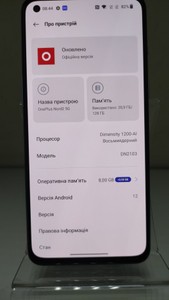 Б/в Мобільний телефон Oneplus oneplus nord 2 8/128gb 01-200933924
