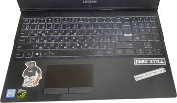Б/в Ноутбук Lenovo 15/core i5 8300h ddr4/8gb ddr4/hdd *відсутній/ssd 256 gb/geforce gtx1050ti 4gb 01-200935865