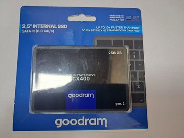 Б/в Ssd накопичувач Goodram cx400 gen.2 256 gb 01-200906757