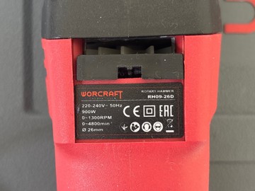 Б/в Перфоратор Worcraft rh09-26d 01-200955876