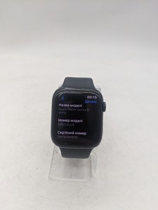 Б/в Смарт-годинник Apple watch series 8 gps 45mm aluminum case 01-200859679