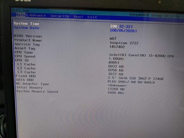 Б/в Ноутбук Dell 15/core i5 4200u ddr3/12gb ddr3/ssd 24 gb/*інтегрована 01-200976673