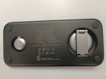 Б/в Бездротовий зарядний пристрій Satechi st-qtpm-ea qi2 trio wireless charging pad 01-201012560