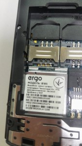 Б/в Мобільний телефон Ergo b185 01-201026351