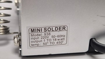 Б/в Паяльна станція Baku mini solder 938 01-201030095
