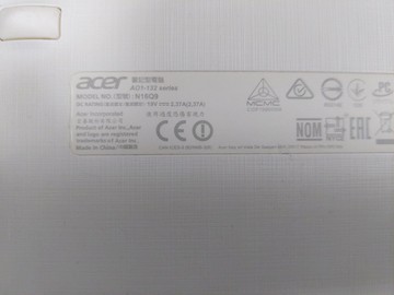 Б/в Ноутбук Acer 11/celeron n3060 ddr3/2gb ddr3/ssd 32 gb/*інтегрована 01-201038849