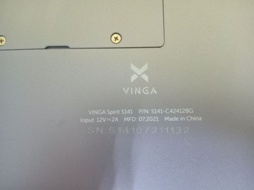 Б/в Ноутбук Vinga 14/celeron n4020 ddr4/4gb ddr4/hdd *відсутній/ssd 128 gb/*інтегрована 01-201063931