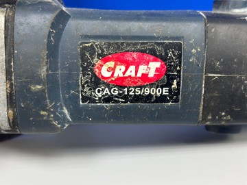 Б/в Кутова шліфмашина Craft cag-125/900e 01-201078553