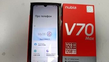 Б/у Мобільний телефон Zte nubia v70 max 6/128gb 01-201108979
