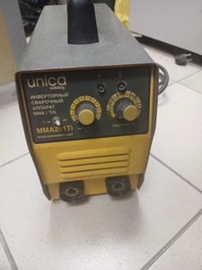Б/в Зварювальний апарат Unica mma-291ti 01-201117008