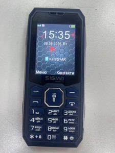 Б/в Мобільний телефон Sigma x-style 341 bro 01-201122645