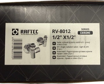 Б/в Кран кутовий Raftec rv-8012 01-201106882