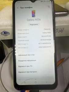 Б/в Мобільний телефон Samsung galaxy a03s 3/32gb 01-201137692