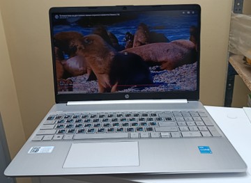 Б/в Ноутбук Hp 15/core i3-1215u ddr5/8gb ddr5/hdd *відсутній/ssd 256 gb/*інтегрована 01-201140090