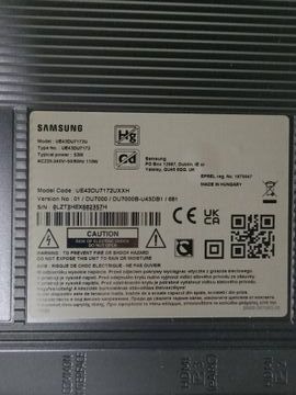 01-200781741: Samsung ue43du7172
