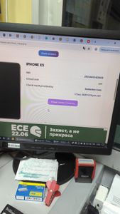 Б/в Мобільний телефон Apple iphone xs 64gb 01-200820478