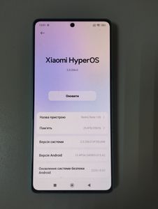 Б/у Мобильный телефон Xiaomi redmi note 14s 8/256gb 01-200831201