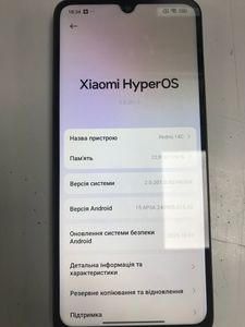 Б/у Мобильный телефон Xiaomi redmi 14c 4/128gb 01-200833622