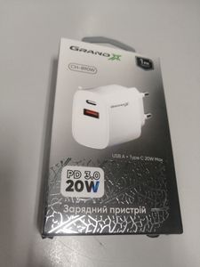 Б/у Зарядный блок Grand-X ch-890w usb+type-c 01-200845779