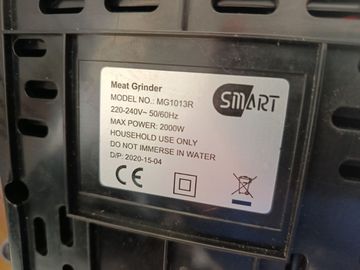 Б/в М`ясорубка Smart mg-1013r 01-200848704