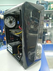 Б/в Системний блок Пк intel core i3-9100f/ram 16 gb/hdd 320 gb/ssd 120 gb+250 gb/nvidia gtx 1060 (geforce) 3gb gddr5 192b 01-200833404