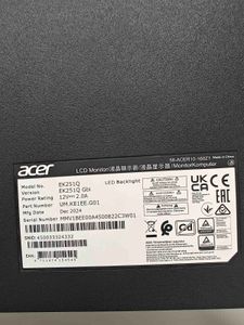 Б/у Монитор Acer ek251qgbi 01-200858382