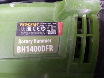 Б/у Перфоратор Procraft bh-1400 dfr 01-200878206