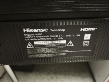 Б/в Телевізор Hisense 50a6q 01-200878422