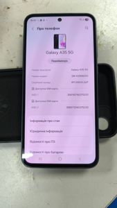 Б/в Мобільний телефон Samsung galaxy a35 5g 8/256gb 01-200796222