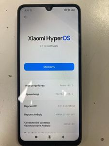 Б/в Мобільний телефон Xiaomi redmi 14c 4/128gb 01-200903910