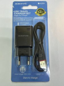 Б/в Мережевий зарядний пристрій Borofone ba20a type c 16-000273346