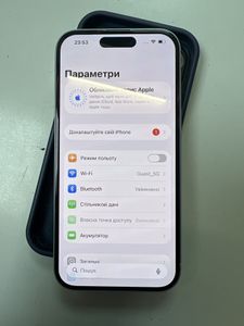Б/в Мобільний телефон Apple iphone 15 128gb 01-200922265