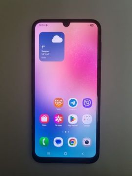 Б/в Мобільний телефон Samsung galaxy a24 sm-a245f 6/128gb 01-200934014