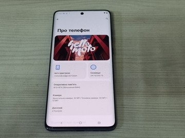 Б/в Мобільний телефон Motorola moto edge 60 fusion 8/256gb 01-200938089