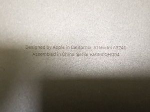 Б/у Ноутбук Apple macbook air 13,6" 2025 mc6t4 / apple m4/ 8 core gpu/ ram 16gb/ ssd 256gb/ a3240 01-200940126